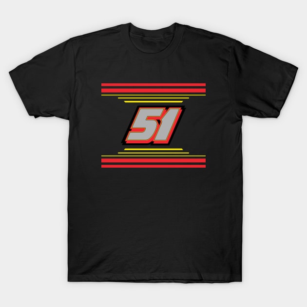 Jeremy Clements #51 2024 NASCAR Design T-Shirt by AR Designs 